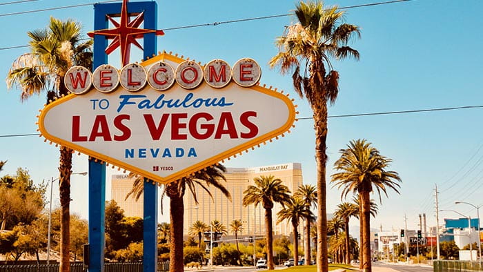 Welcome to Las Vegas sign