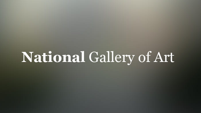 National Gallery of Art Washington D.C.