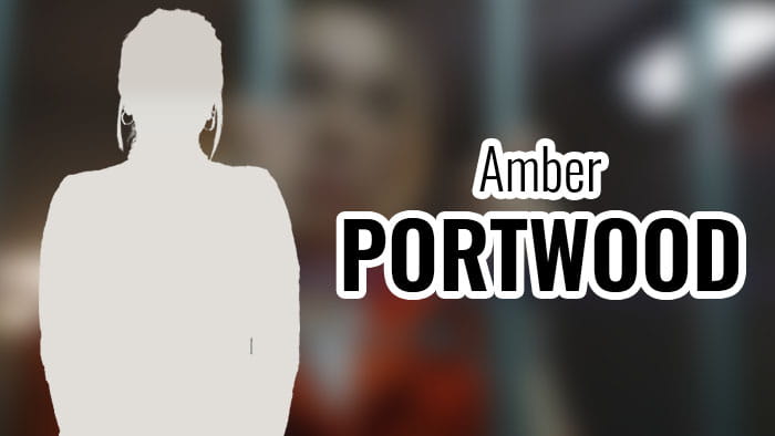 A silhouette representing Amber Portwood.