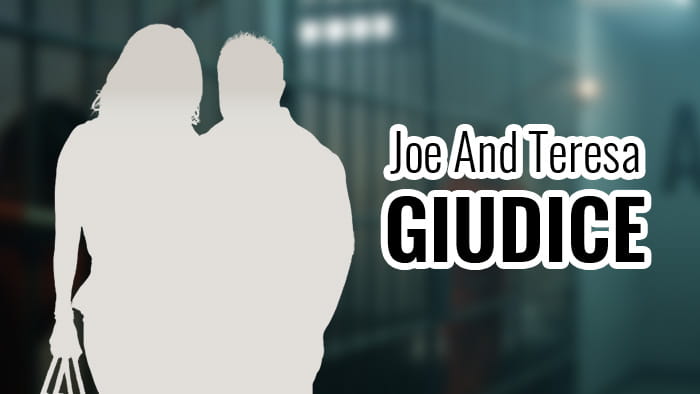 A silhouette representing Joe and Teresa Giudice.