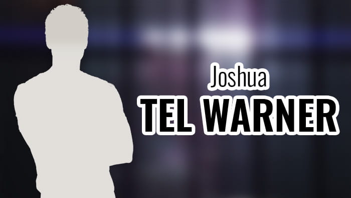 A silhouette representing Joshua Tel Warner.