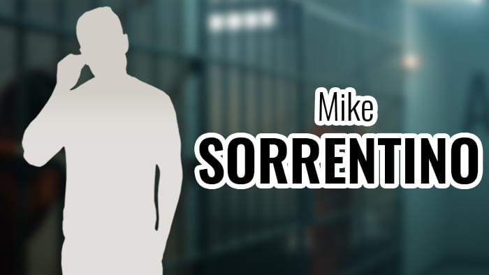 A silhouette representing Mike Sorrentino.