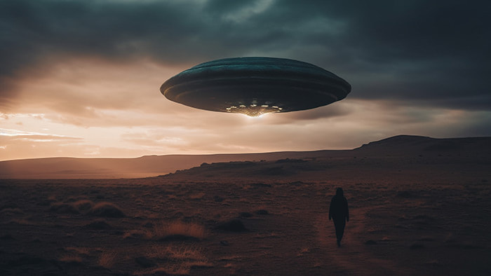 The secretive Area 51, a hotbed for UFO and alien conspiracy theories