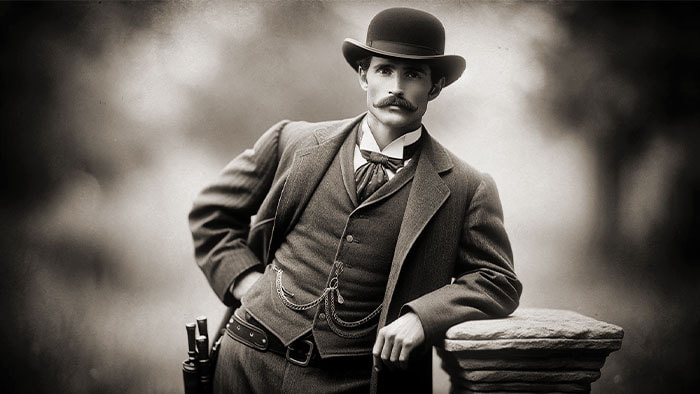 Bat Masterson, the famed frontier lawman and sportsman
