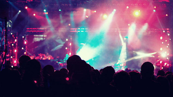 Crowd enjoying diverse music performances at Austin City Limits Music Festival